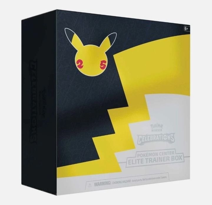Pokémon Center 25th Anniversary Celebrations Elite Trainer Box